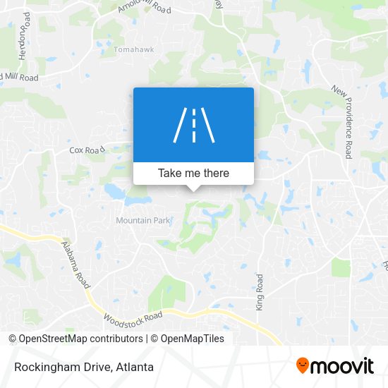 Rockingham Drive map