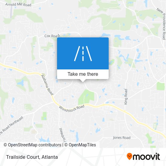 Mapa de Trailside Court