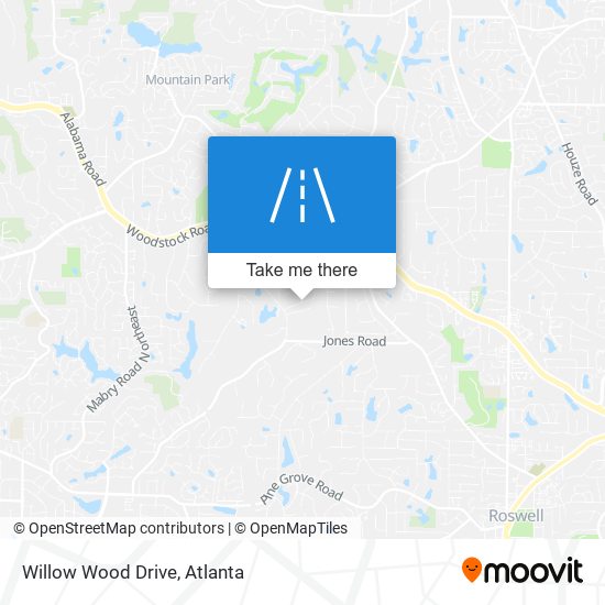 Mapa de Willow Wood Drive