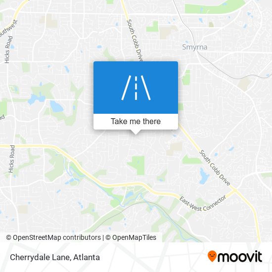 Cherrydale Lane map