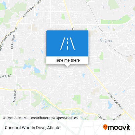 Mapa de Concord Woods Drive