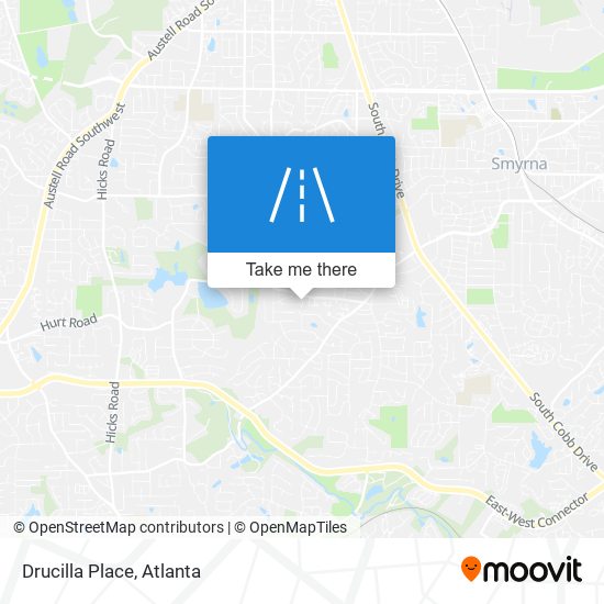 Drucilla Place map