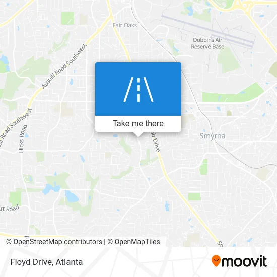 Floyd Drive map