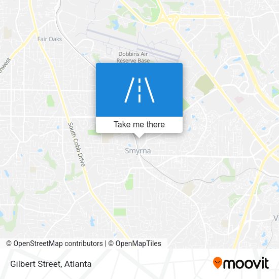 Mapa de Gilbert Street