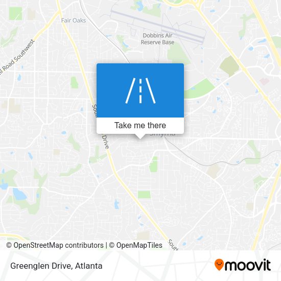 Mapa de Greenglen Drive