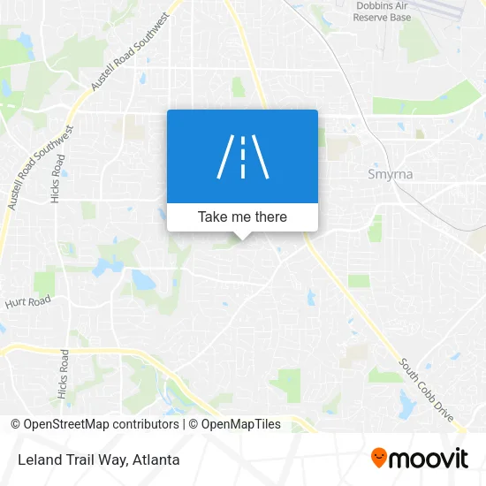Mapa de Leland Trail Way