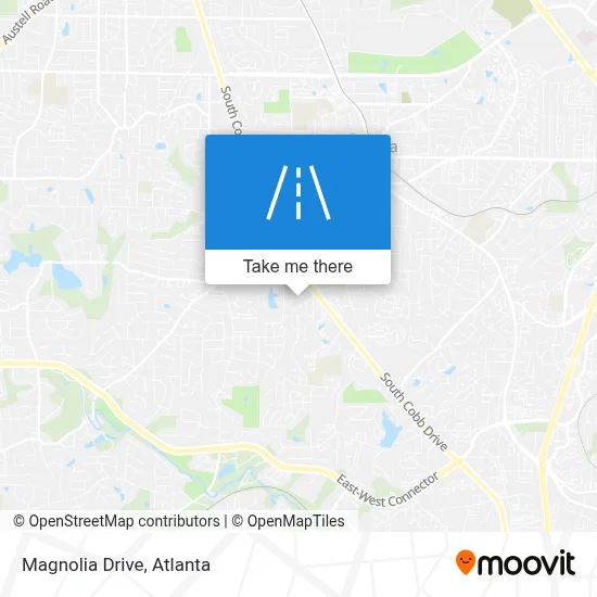 Magnolia Drive map