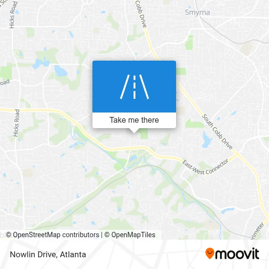 Nowlin Drive map