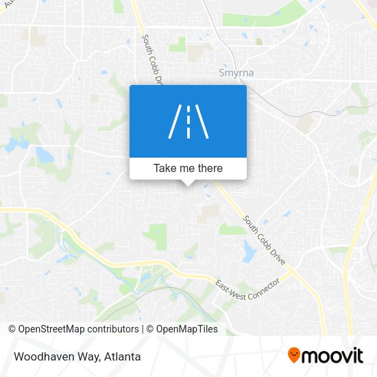 Mapa de Woodhaven Way