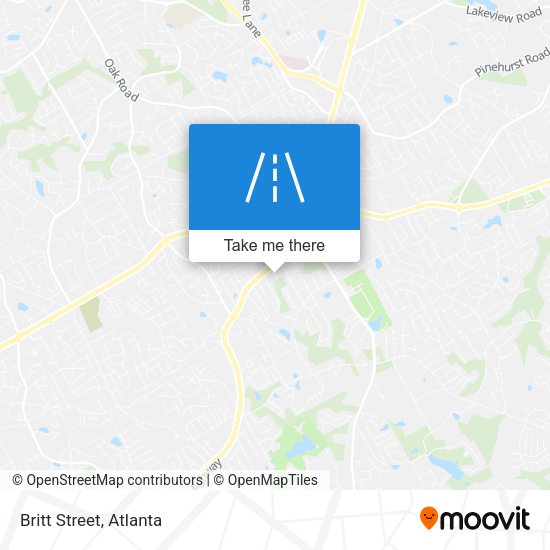 Mapa de Britt Street