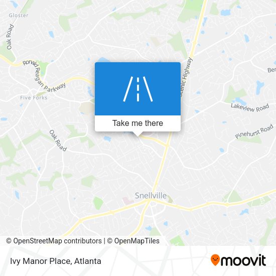 Mapa de Ivy Manor Place