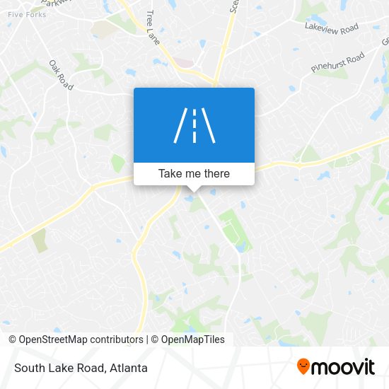 Mapa de South Lake Road
