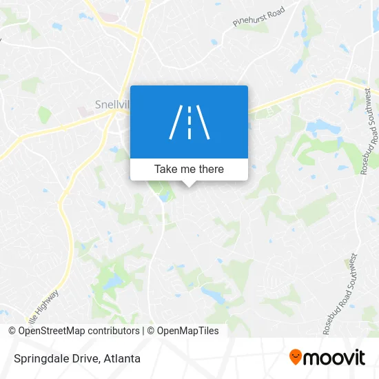 Springdale Drive map