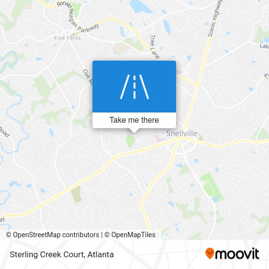 Sterling Creek Court map