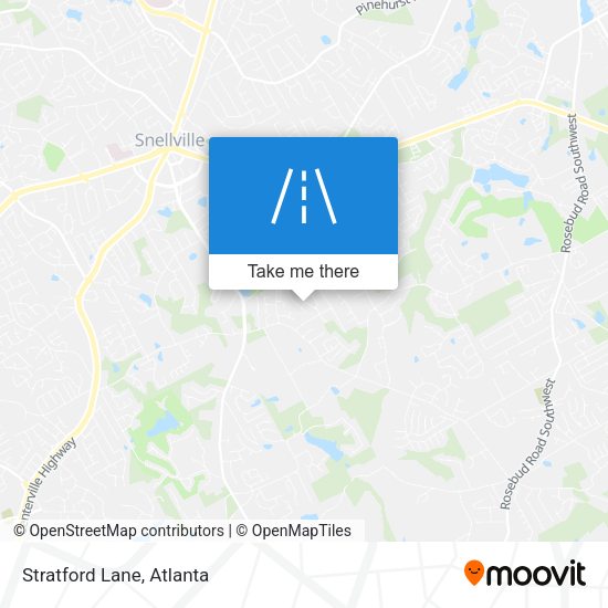 Mapa de Stratford Lane