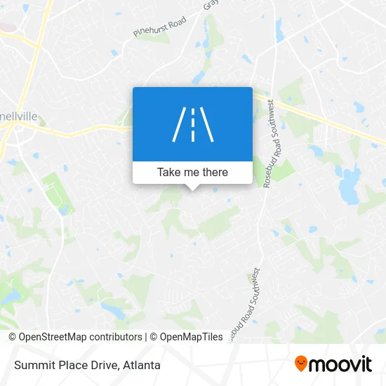 Summit Place Drive map