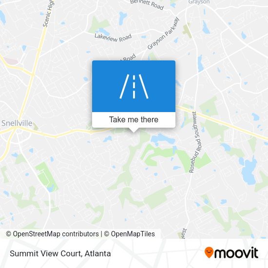 Mapa de Summit View Court