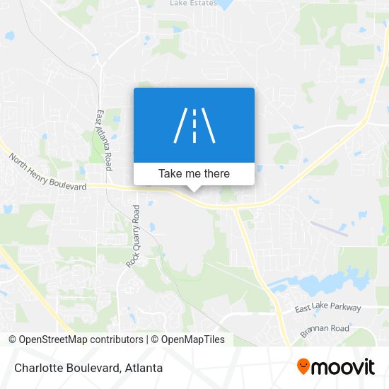 Charlotte Boulevard map