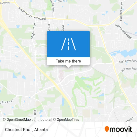 Chestnut Knoll map