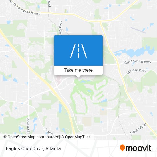 Eagles Club Drive map