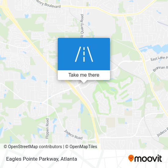 Eagles Pointe Parkway map
