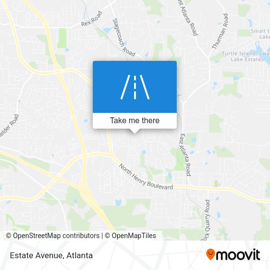 Mapa de Estate Avenue