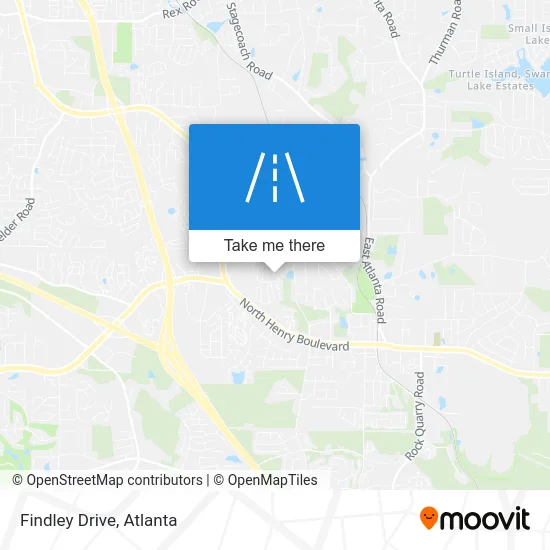 Findley Drive map