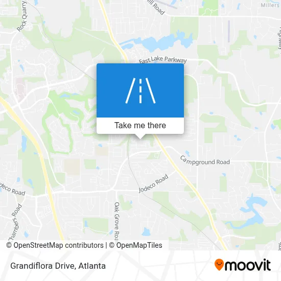Grandiflora Drive map