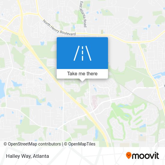 Mapa de Halley Way