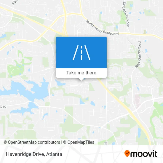Havenridge Drive map