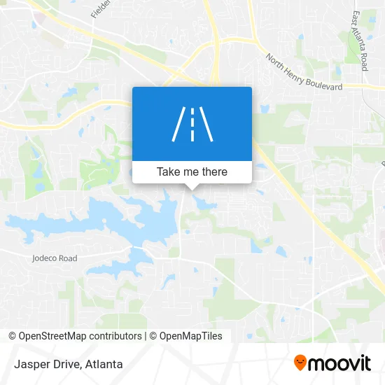 Jasper Drive map