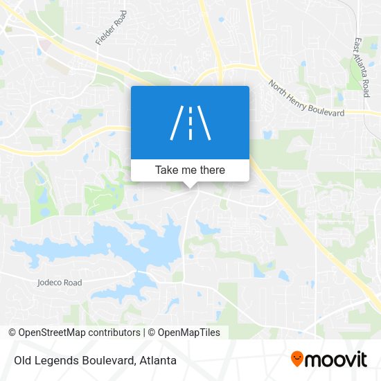 Mapa de Old Legends Boulevard