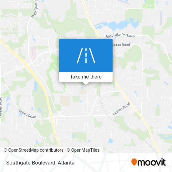 Southgate Boulevard map