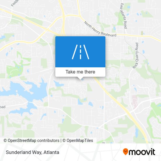 Mapa de Sunderland Way
