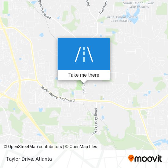 Mapa de Taylor Drive