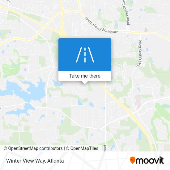 Mapa de Winter View Way