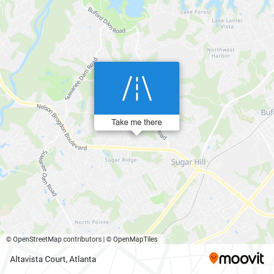 Altavista Court map