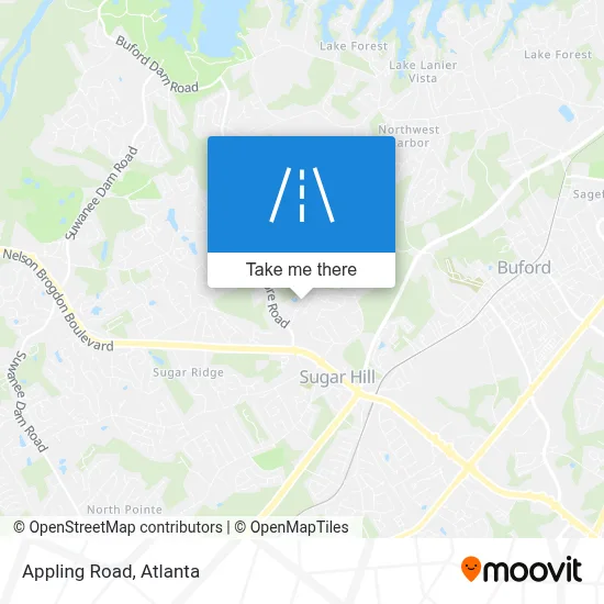 Appling Road map