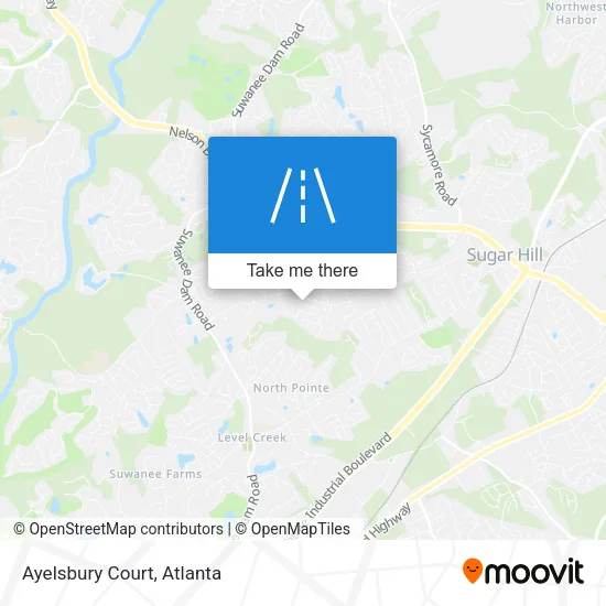 Ayelsbury Court map