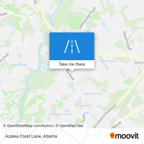 Mapa de Azalea Crest Lane