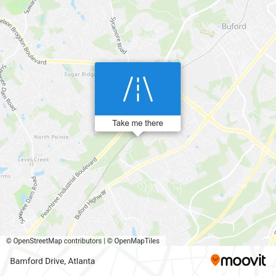 Bamford Drive map