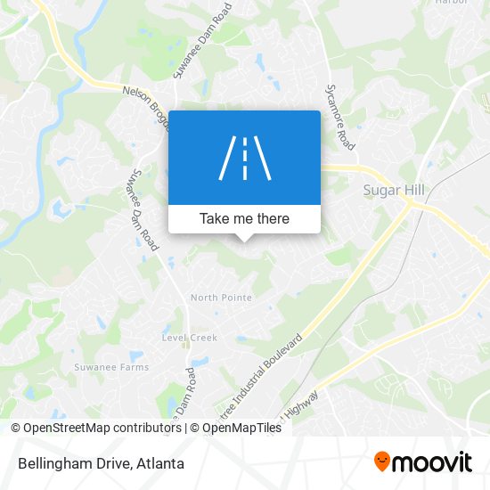 Mapa de Bellingham Drive