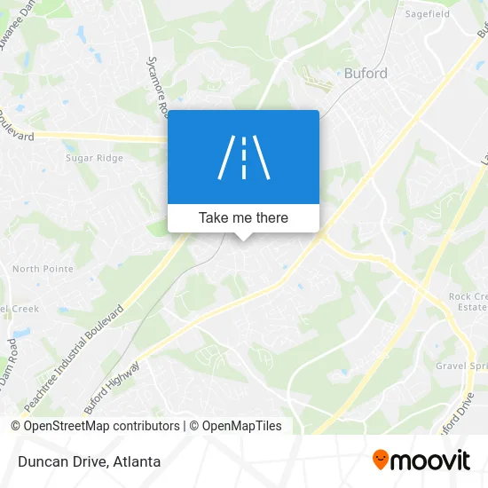 Duncan Drive map