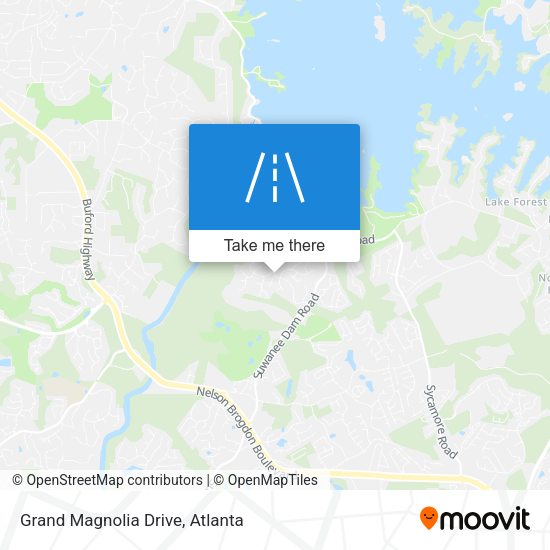 Mapa de Grand Magnolia Drive