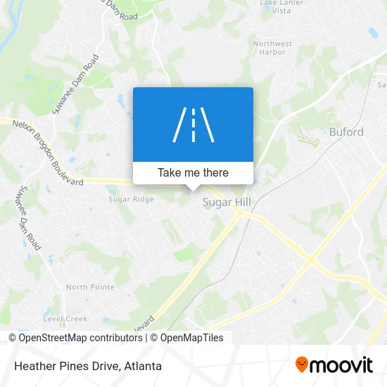 Heather Pines Drive map