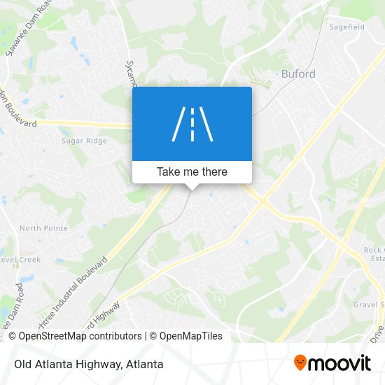 Mapa de Old Atlanta Highway