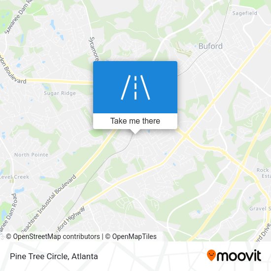 Mapa de Pine Tree Circle
