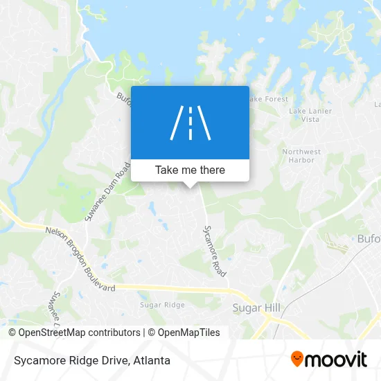 Sycamore Ridge Drive map