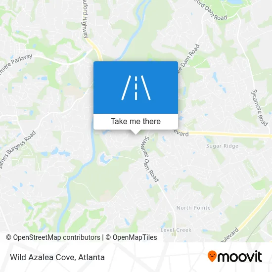 Wild Azalea Cove map