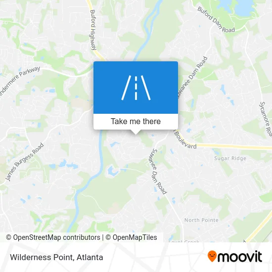 Wilderness Point map